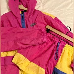 Nike sportswear icon clash short and jacket set MEDIUM colorblock
